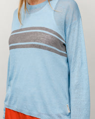 LIGHTWEIGHT STRIPED SWEATER