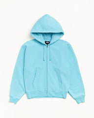 BASIC DIAMOND ZIP HOODIE