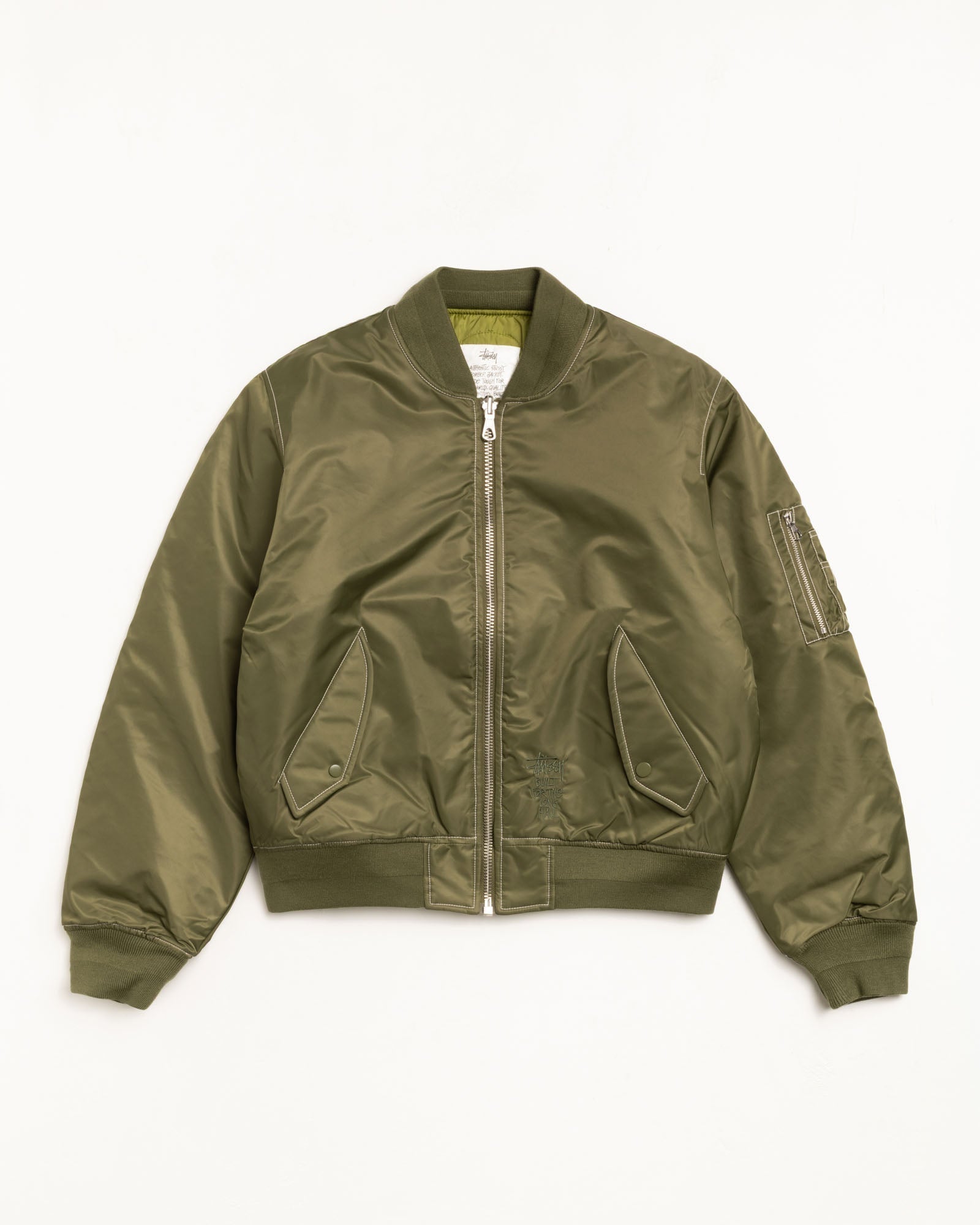 BUILT REVERSIBLE BOMBER JACKET