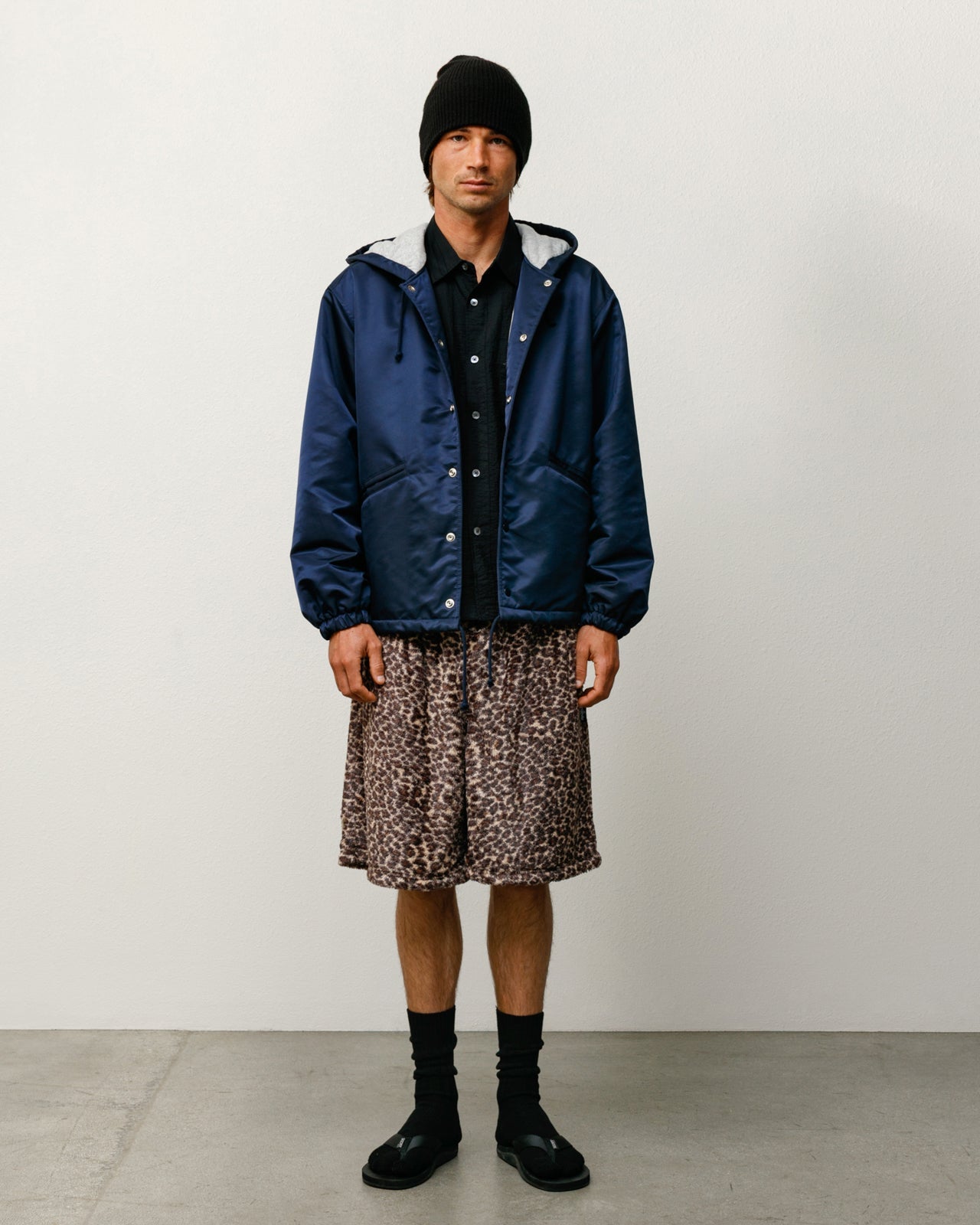 HOODED COACHES JACKET