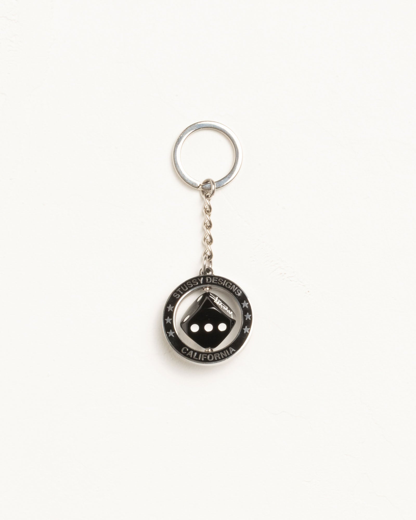 SPINNING DICE KEYCHAIN