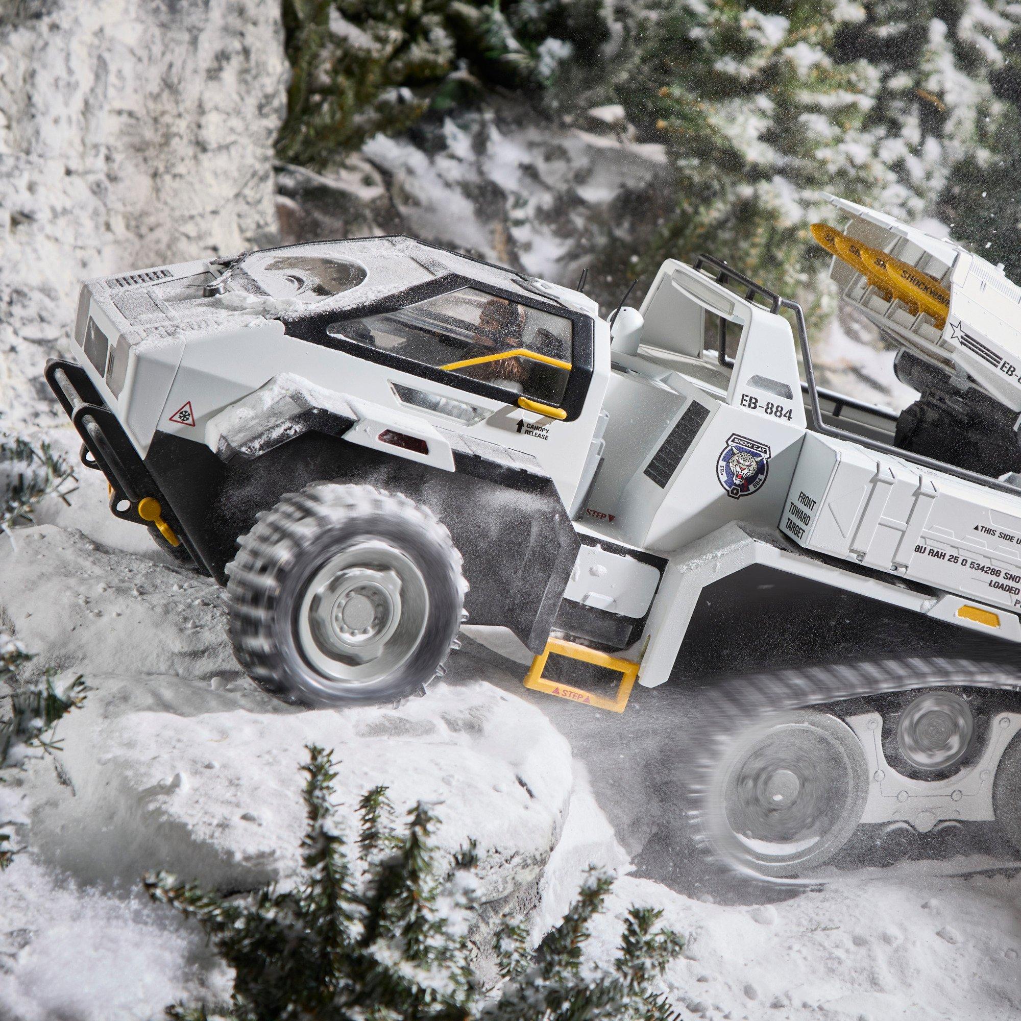 G.I. Joe Classified Series Snow C.A.T. (Combat All-Terrain) Vehicle With Farley "Frostbite" Seward Action Figure